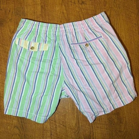Polo Ralph Lauren Mens Classic Fit 6" Striped Colorblock Shorts Multi S - Picture 5 of 8
